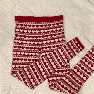 Valentines heart knit lounge pants ❤️❤️